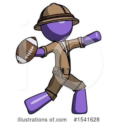 Royalty-Free (RF) Purple Design Mascot Clipart Illustration by Leo Blanchette - Stock Sample #1541628