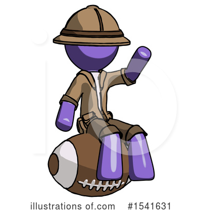 Royalty-Free (RF) Purple Design Mascot Clipart Illustration by Leo Blanchette - Stock Sample #1541631