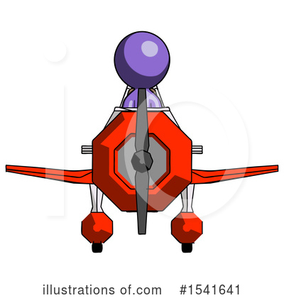 Royalty-Free (RF) Purple Design Mascot Clipart Illustration by Leo Blanchette - Stock Sample #1541641