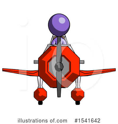 Royalty-Free (RF) Purple Design Mascot Clipart Illustration by Leo Blanchette - Stock Sample #1541642