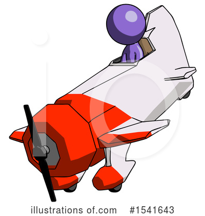 Royalty-Free (RF) Purple Design Mascot Clipart Illustration by Leo Blanchette - Stock Sample #1541643