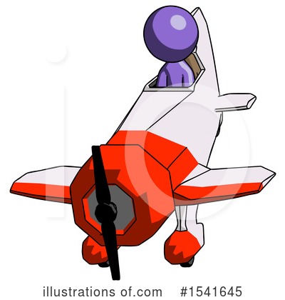 Royalty-Free (RF) Purple Design Mascot Clipart Illustration by Leo Blanchette - Stock Sample #1541645