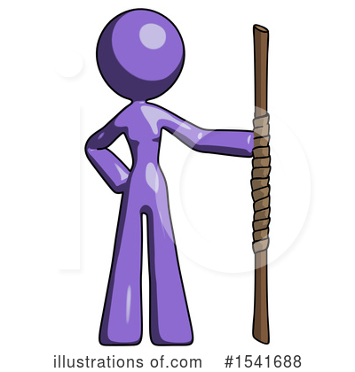 Royalty-Free (RF) Purple Design Mascot Clipart Illustration by Leo Blanchette - Stock Sample #1541688