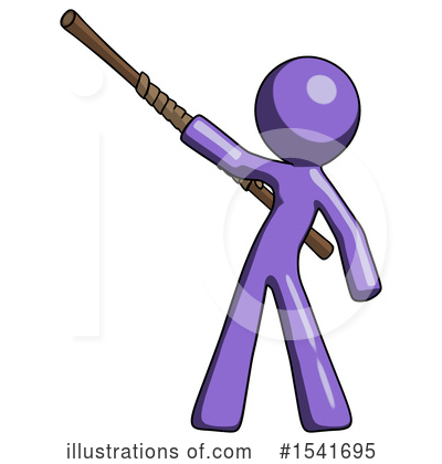 Royalty-Free (RF) Purple Design Mascot Clipart Illustration by Leo Blanchette - Stock Sample #1541695