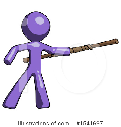 Royalty-Free (RF) Purple Design Mascot Clipart Illustration by Leo Blanchette - Stock Sample #1541697