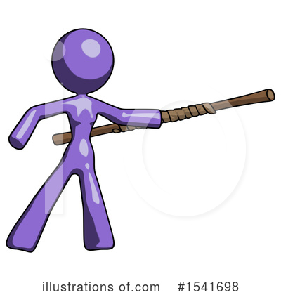 Royalty-Free (RF) Purple Design Mascot Clipart Illustration by Leo Blanchette - Stock Sample #1541698