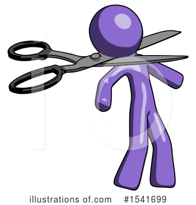Royalty-Free (RF) Purple Design Mascot Clipart Illustration by Leo Blanchette - Stock Sample #1541699