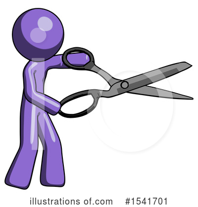 Royalty-Free (RF) Purple Design Mascot Clipart Illustration by Leo Blanchette - Stock Sample #1541701