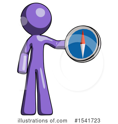 Royalty-Free (RF) Purple Design Mascot Clipart Illustration by Leo Blanchette - Stock Sample #1541723