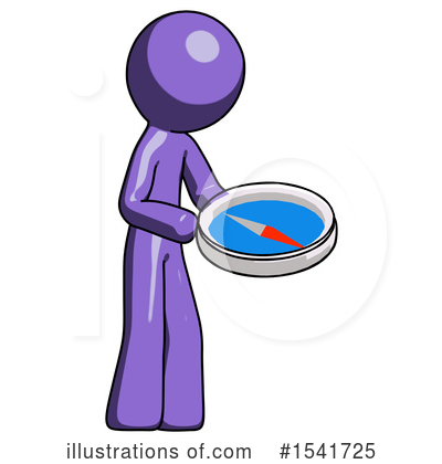 Royalty-Free (RF) Purple Design Mascot Clipart Illustration by Leo Blanchette - Stock Sample #1541725