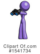 Purple Design Mascot Clipart #1541734 by Leo Blanchette