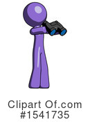 Purple Design Mascot Clipart #1541735 by Leo Blanchette