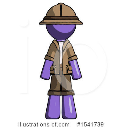 Royalty-Free (RF) Purple Design Mascot Clipart Illustration by Leo Blanchette - Stock Sample #1541739