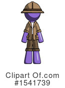 Purple Design Mascot Clipart #1541739 by Leo Blanchette