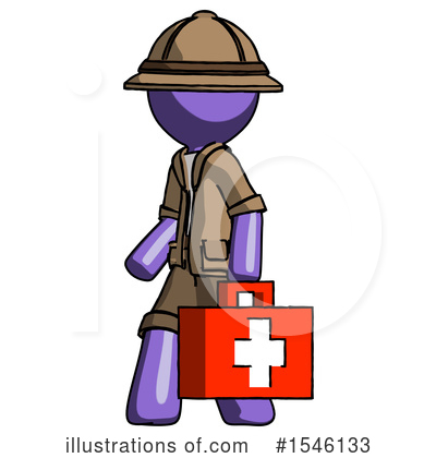 Royalty-Free (RF) Purple Design Mascot Clipart Illustration by Leo Blanchette - Stock Sample #1546133