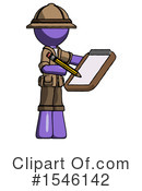 Purple Design Mascot Clipart #1546142 by Leo Blanchette