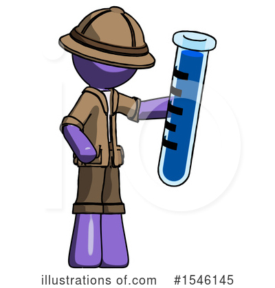 Royalty-Free (RF) Purple Design Mascot Clipart Illustration by Leo Blanchette - Stock Sample #1546145