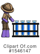 Purple Design Mascot Clipart #1546147 by Leo Blanchette
