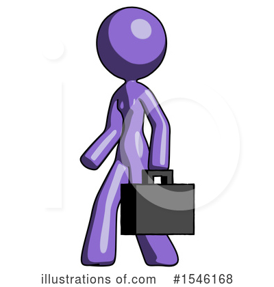 Royalty-Free (RF) Purple Design Mascot Clipart Illustration by Leo Blanchette - Stock Sample #1546168