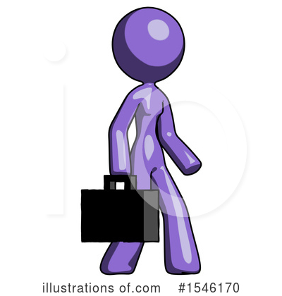 Royalty-Free (RF) Purple Design Mascot Clipart Illustration by Leo Blanchette - Stock Sample #1546170