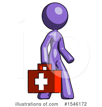 Royalty-Free (RF) Purple Design Mascot Clipart Illustration by Leo Blanchette - Stock Sample #1546172