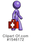 Purple Design Mascot Clipart #1546172 by Leo Blanchette
