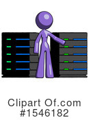 Purple Design Mascot Clipart #1546182 by Leo Blanchette