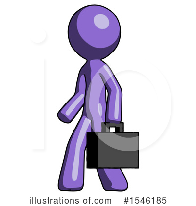Royalty-Free (RF) Purple Design Mascot Clipart Illustration by Leo Blanchette - Stock Sample #1546185