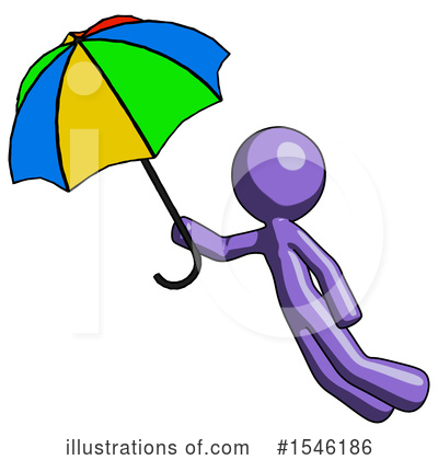 Royalty-Free (RF) Purple Design Mascot Clipart Illustration by Leo Blanchette - Stock Sample #1546186