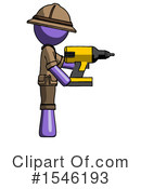 Purple Design Mascot Clipart #1546193 by Leo Blanchette