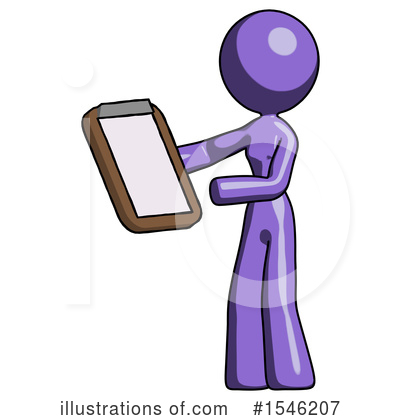 Royalty-Free (RF) Purple Design Mascot Clipart Illustration by Leo Blanchette - Stock Sample #1546207