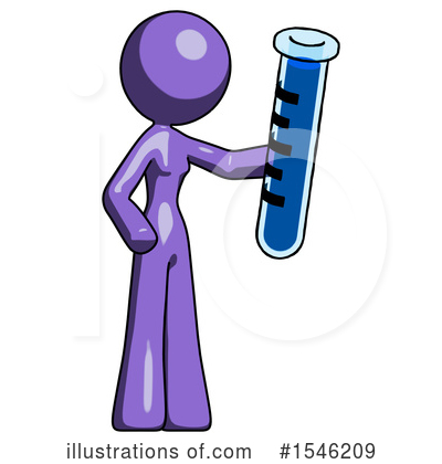 Royalty-Free (RF) Purple Design Mascot Clipart Illustration by Leo Blanchette - Stock Sample #1546209