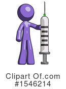 Purple Design Mascot Clipart #1546214 by Leo Blanchette