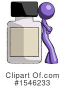 Purple Design Mascot Clipart #1546233 by Leo Blanchette