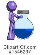 Purple Design Mascot Clipart #1546237 by Leo Blanchette
