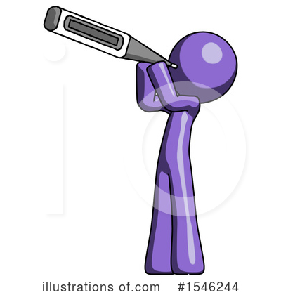 Royalty-Free (RF) Purple Design Mascot Clipart Illustration by Leo Blanchette - Stock Sample #1546244