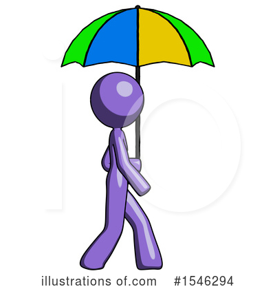 Royalty-Free (RF) Purple Design Mascot Clipart Illustration by Leo Blanchette - Stock Sample #1546294