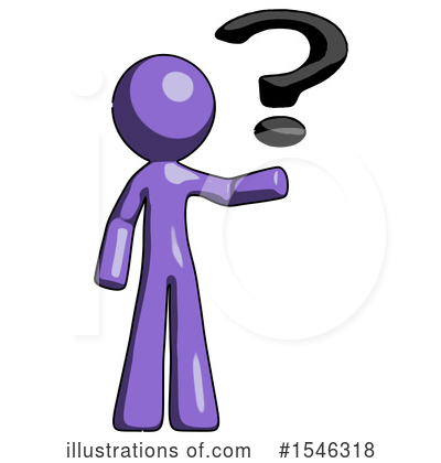 Royalty-Free (RF) Purple Design Mascot Clipart Illustration by Leo Blanchette - Stock Sample #1546318
