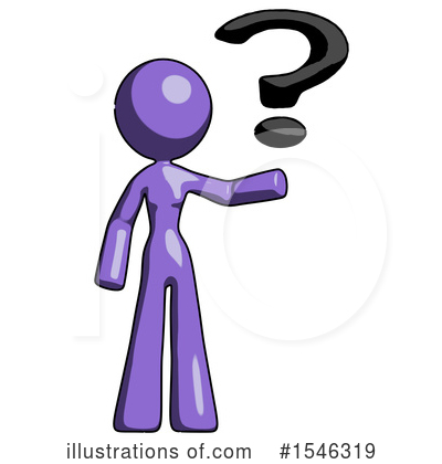 Royalty-Free (RF) Purple Design Mascot Clipart Illustration by Leo Blanchette - Stock Sample #1546319