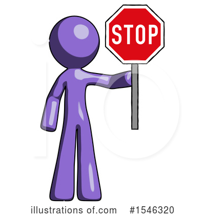 Royalty-Free (RF) Purple Design Mascot Clipart Illustration by Leo Blanchette - Stock Sample #1546320