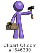 Purple Design Mascot Clipart #1546330 by Leo Blanchette