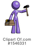 Purple Design Mascot Clipart #1546331 by Leo Blanchette