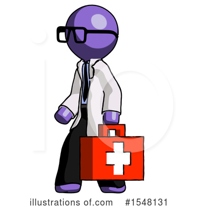 Royalty-Free (RF) Purple Design Mascot Clipart Illustration by Leo Blanchette - Stock Sample #1548131