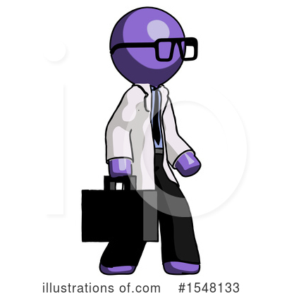 Royalty-Free (RF) Purple Design Mascot Clipart Illustration by Leo Blanchette - Stock Sample #1548133
