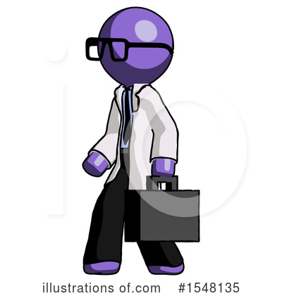 Royalty-Free (RF) Purple Design Mascot Clipart Illustration by Leo Blanchette - Stock Sample #1548135