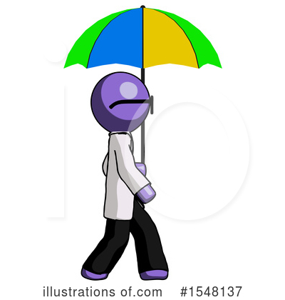 Royalty-Free (RF) Purple Design Mascot Clipart Illustration by Leo Blanchette - Stock Sample #1548137