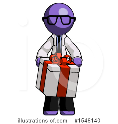 Royalty-Free (RF) Purple Design Mascot Clipart Illustration by Leo Blanchette - Stock Sample #1548140