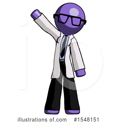 Royalty-Free (RF) Purple Design Mascot Clipart Illustration by Leo Blanchette - Stock Sample #1548151