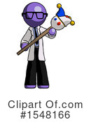 Purple Design Mascot Clipart #1548166 by Leo Blanchette