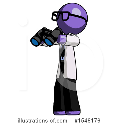Royalty-Free (RF) Purple Design Mascot Clipart Illustration by Leo Blanchette - Stock Sample #1548176